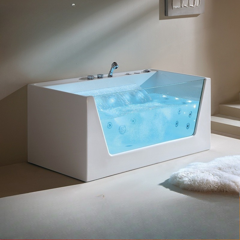 Home Bathroom Jacuzzi - 아크릴 마사지 욕조, 스마트 온도조절 스파