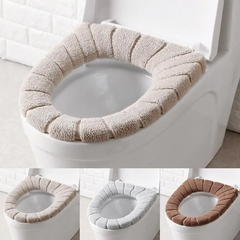 Tiny Home Bathroom Kit - 변기 커버 따뜻한 부드러운 아크릴 빨