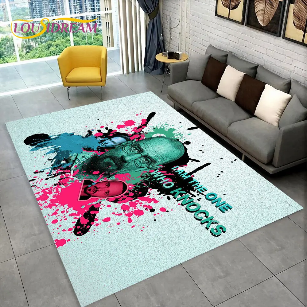 Home Bathroom Break - Breaking Bad Walter Hartwell 지역 러그,