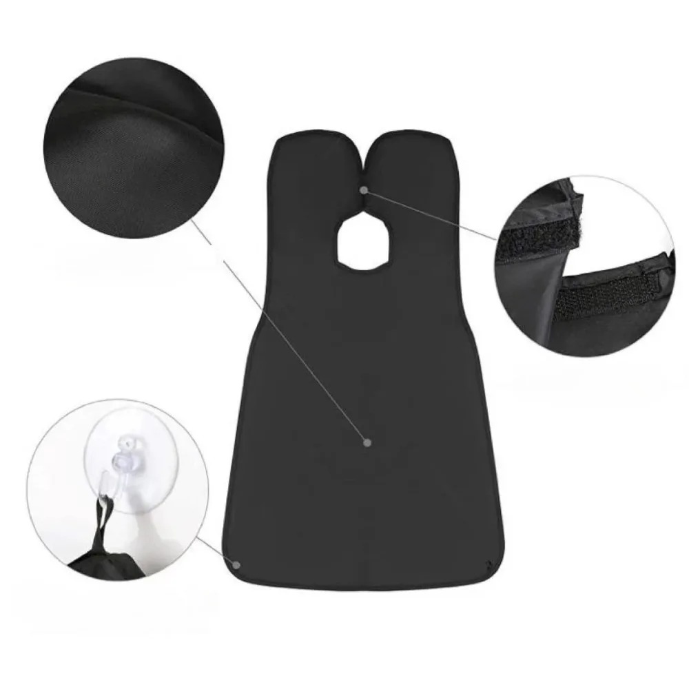 Shaving Mirror Suction - 남성 면도 앞치마, 창의적인 벽걸이 거울,