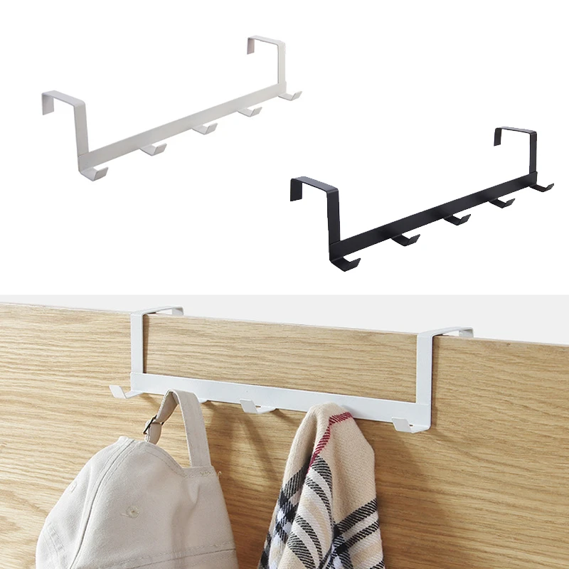 문 위에 후크 5 후크 홈 키 교수형 스토리지 랙 옷  - Tiny Home Bathroom Kit 리뷰 및 가격
