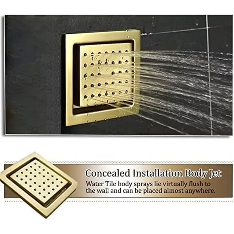 스마트 LED 샤워 세트 욕실 음악 내장형 레인폴 시스 - Home In Bathroom 리뷰 및 가격