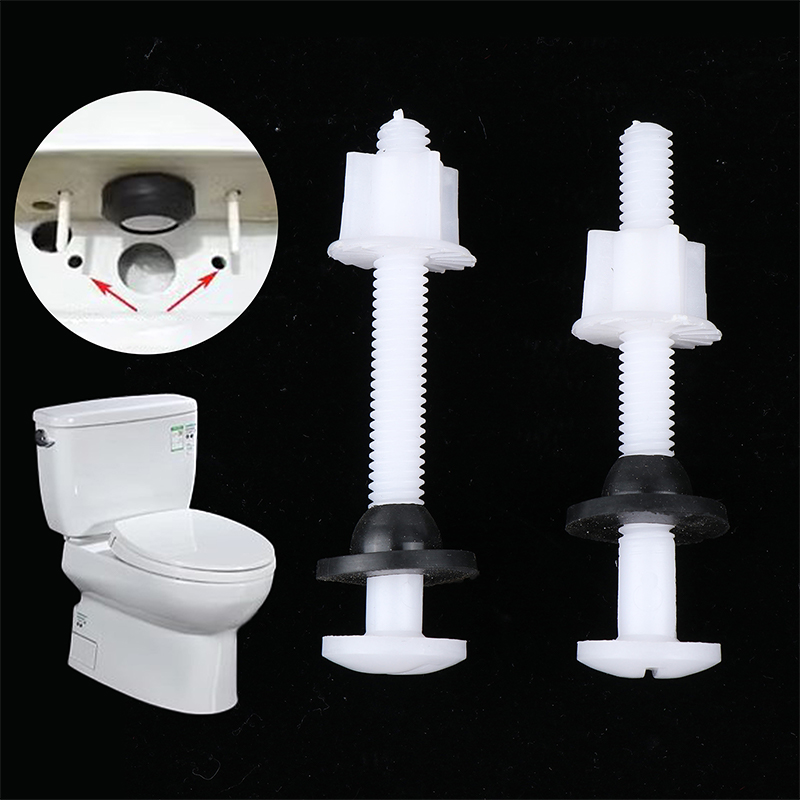 2 Pcs 플라스틱 변기 경첩 수리 볼트 + 피팅 나사 - Tiny Home Bathroom Kit 리뷰 및 가격