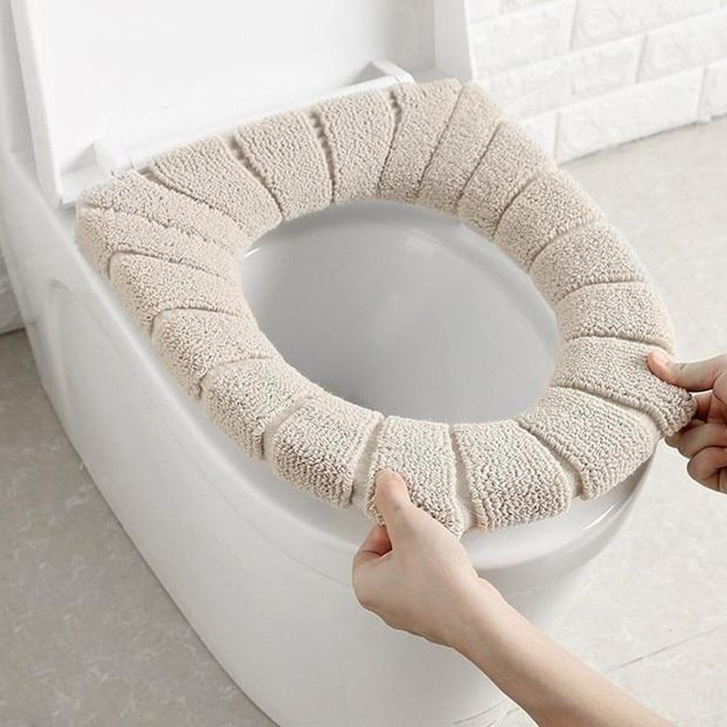 변기 커버 따뜻한 부드러운 아크릴 빨 매트 홈 장식 C - Tiny Home Bathroom Kit 리뷰 및 가격