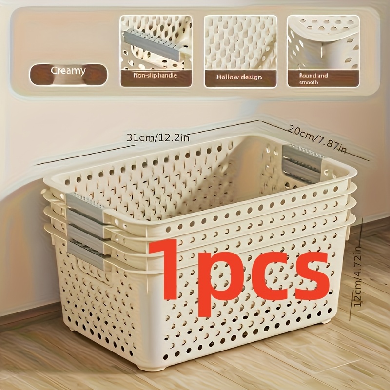 대용량 플라스틱 수납함, 오픈형 그리드 디자인과 매끄러 - Home Goods Bathroom Storage 리뷰 및 가격