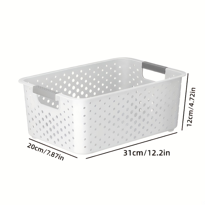 대용량 플라스틱 수납함, 오픈형 그리드 디자인과 매끄러 - Home Goods Bathroom Storage 리뷰 및 가격