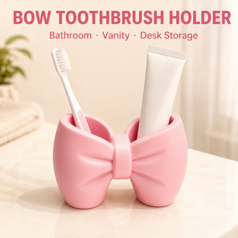 귀여운 욕실 정리함 플라스틱 데스크탑 보관 컵 치약,  - Home Goods Bathroom Storage 리뷰 및 가격