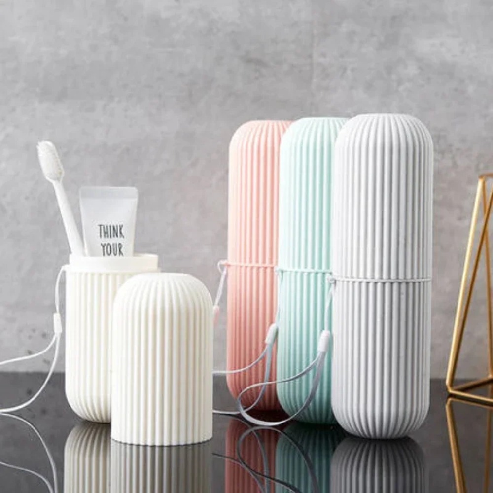 여행용 휴대용 칫솔컵 욕실 치약 홀더 보관 케이스 박스 - Home Goods Bathroom Storage 리뷰 및 가격