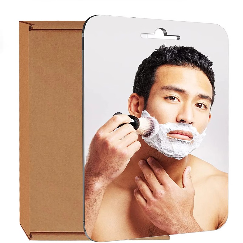 대형 아크릴 김서림 방지 거울, 욕실 도구, 샤워 면도 - Shaving Mirror Suction 리뷰 및 가격