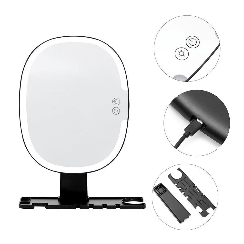 면도기 홀더가 있는 안개 없는 LED 샤워 거울, 안개 - Shaving Mirror Suction 리뷰 및 가격