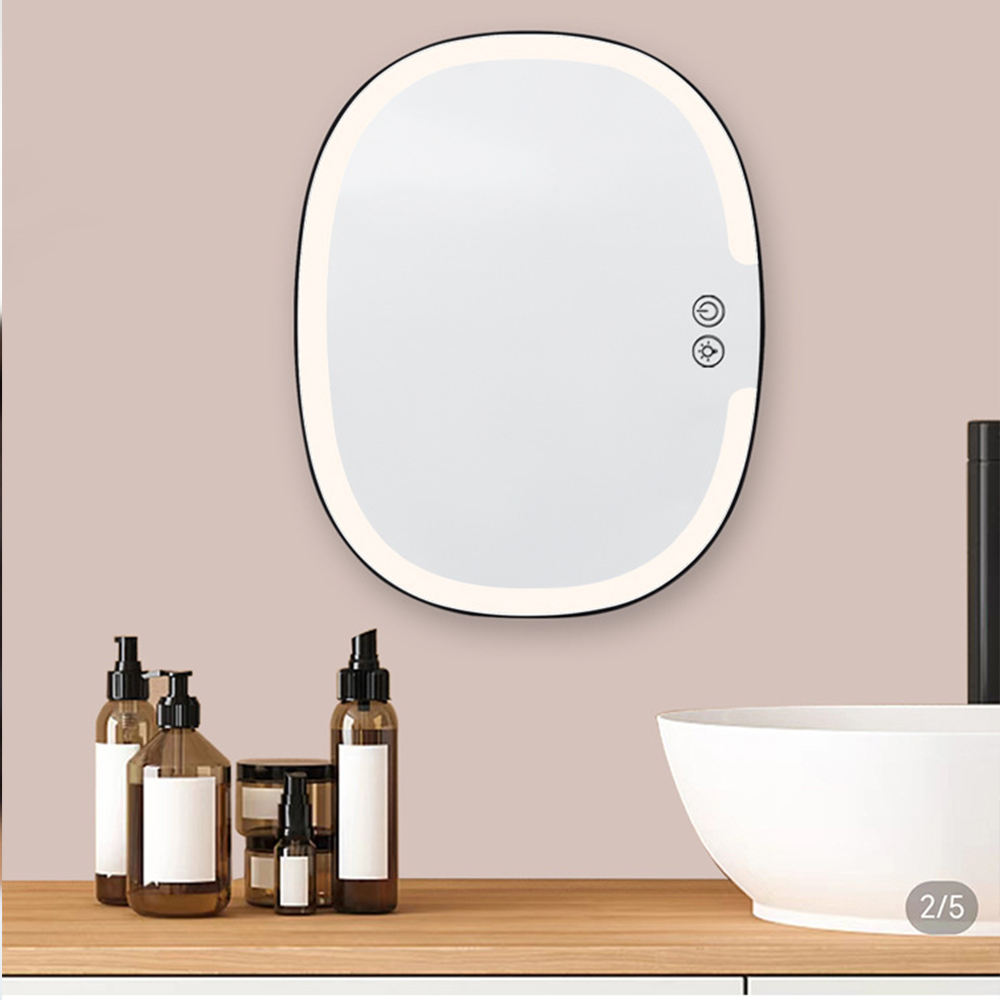 면도기 홀더가 있는 안개 없는 LED 샤워 거울, 안개 - Shaving Mirror Suction 리뷰 및 가격