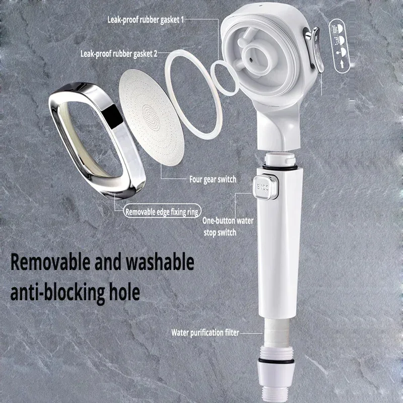 샤오미 고압 샤워헤드 3가지 모드 조절 가능 절수 마사 - Tiny Home Bathroom Kit 리뷰 및 가격