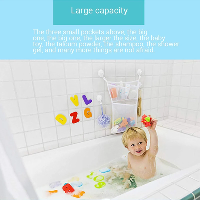 강력한 흡입 컵이 달린 아기 샤워 목욕 장난감, 흰색  - Home Goods Bathroom Storage 리뷰 및 가격