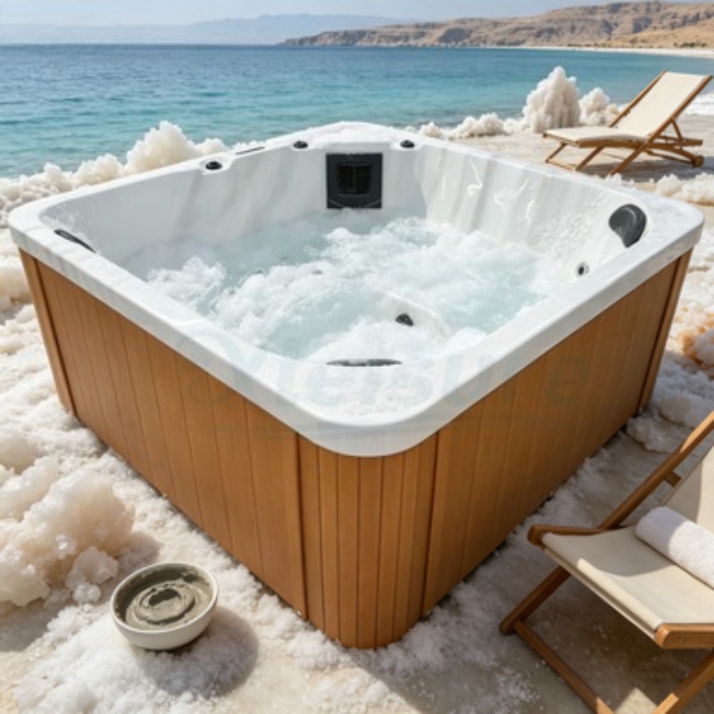 7인용 야외 월풀 스파 핫텁 마사지 욕조 아크릴 자쿠지 - Home Bathroom Jacuzzi 리뷰 및 가격