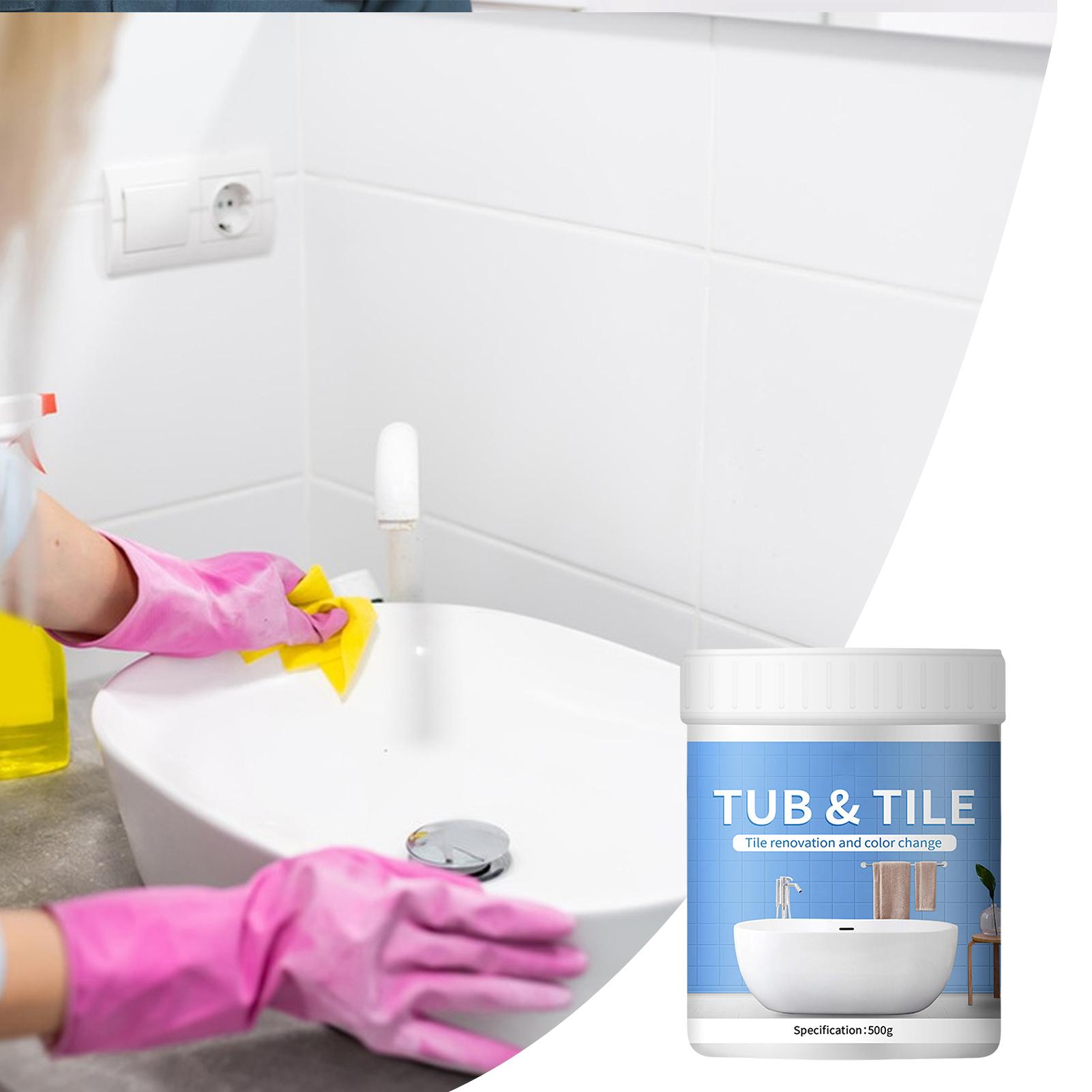욕실 타일 페인트 키트 500g 수성 속건성 욕조 보수 - Home Bathroom Tub 리뷰 및 가격