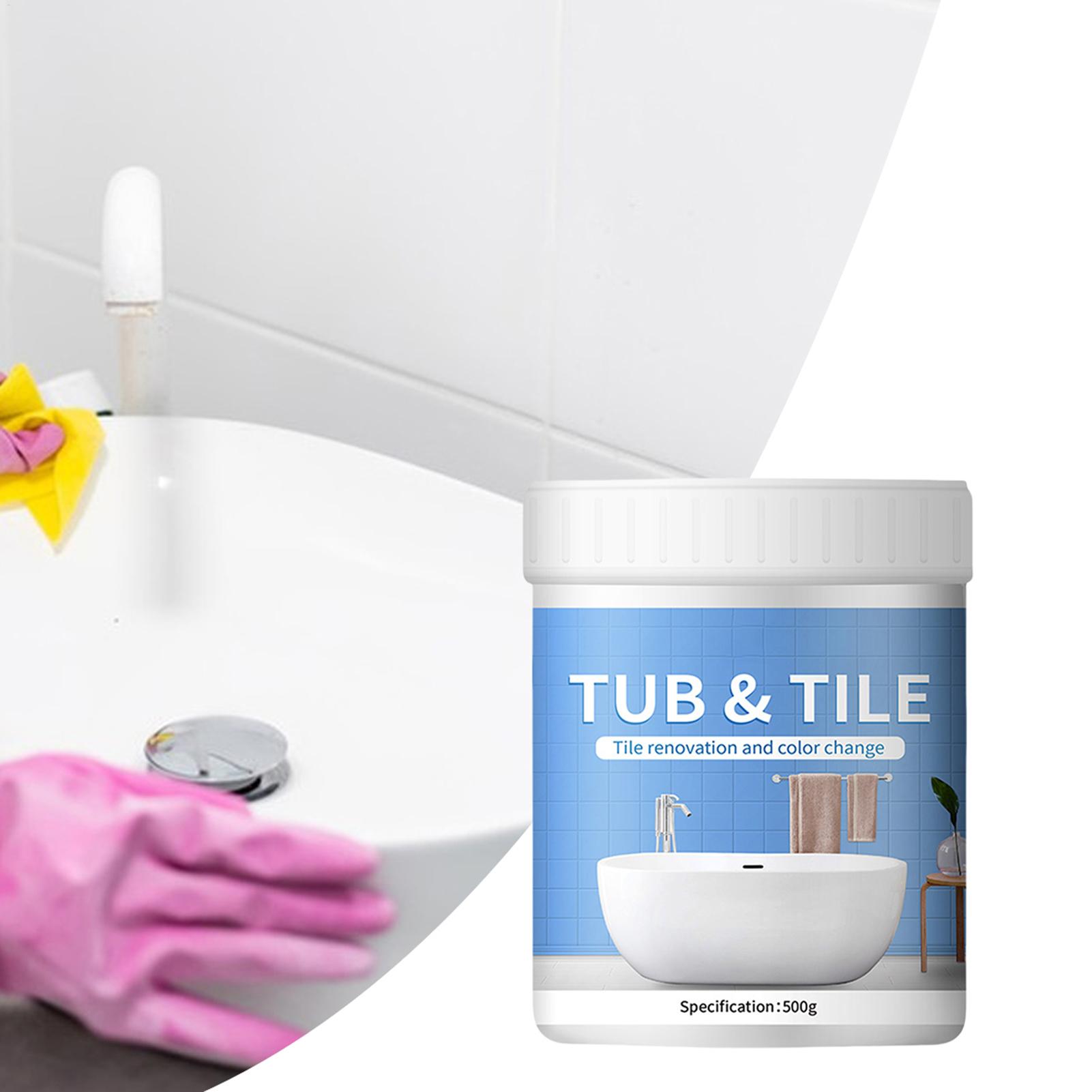 욕실 타일 페인트 키트 500g 수성 속건성 욕조 보수 - Home Bathroom Tub 리뷰 및 가격
