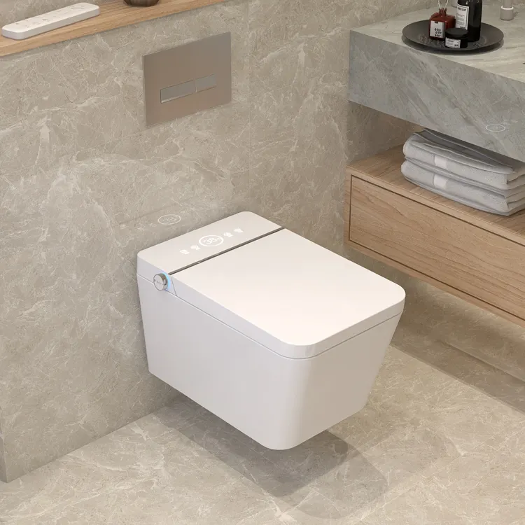 벽걸이형 스마트 변기 앱 제어 지능형 WC 자동 플러시 - Home Bathroom Ware 리뷰 및 가격
