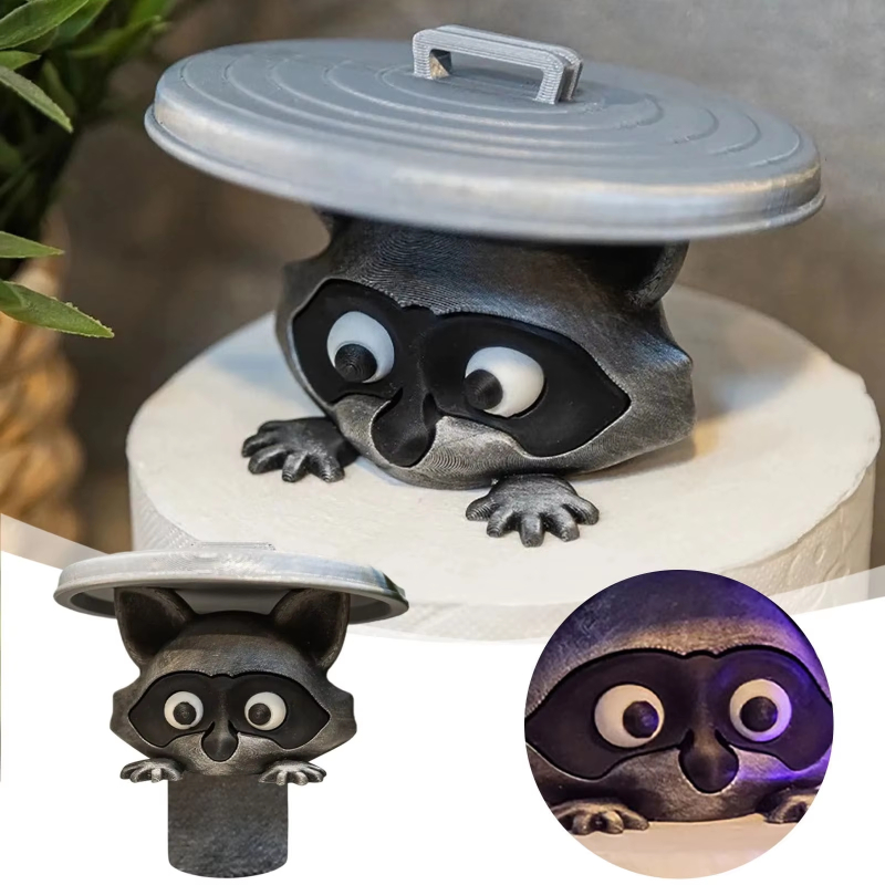 귀여운 너구리 화장지 홀더, 재미있는 욕실 장식, 쓰레 - Home Bathroom Decor Ideas 리뷰 및 가격