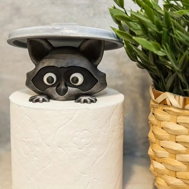 귀여운 너구리 화장지 홀더, 재미있는 욕실 장식, 쓰레 - Home Bathroom Decor Ideas 리뷰 및 가격